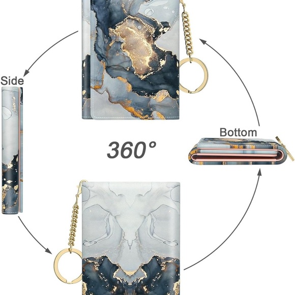 *30off3* NWT.Broadway Credit Card Slim Wallet with 7 Card Slots & ID Window. - Picture 5 of 6